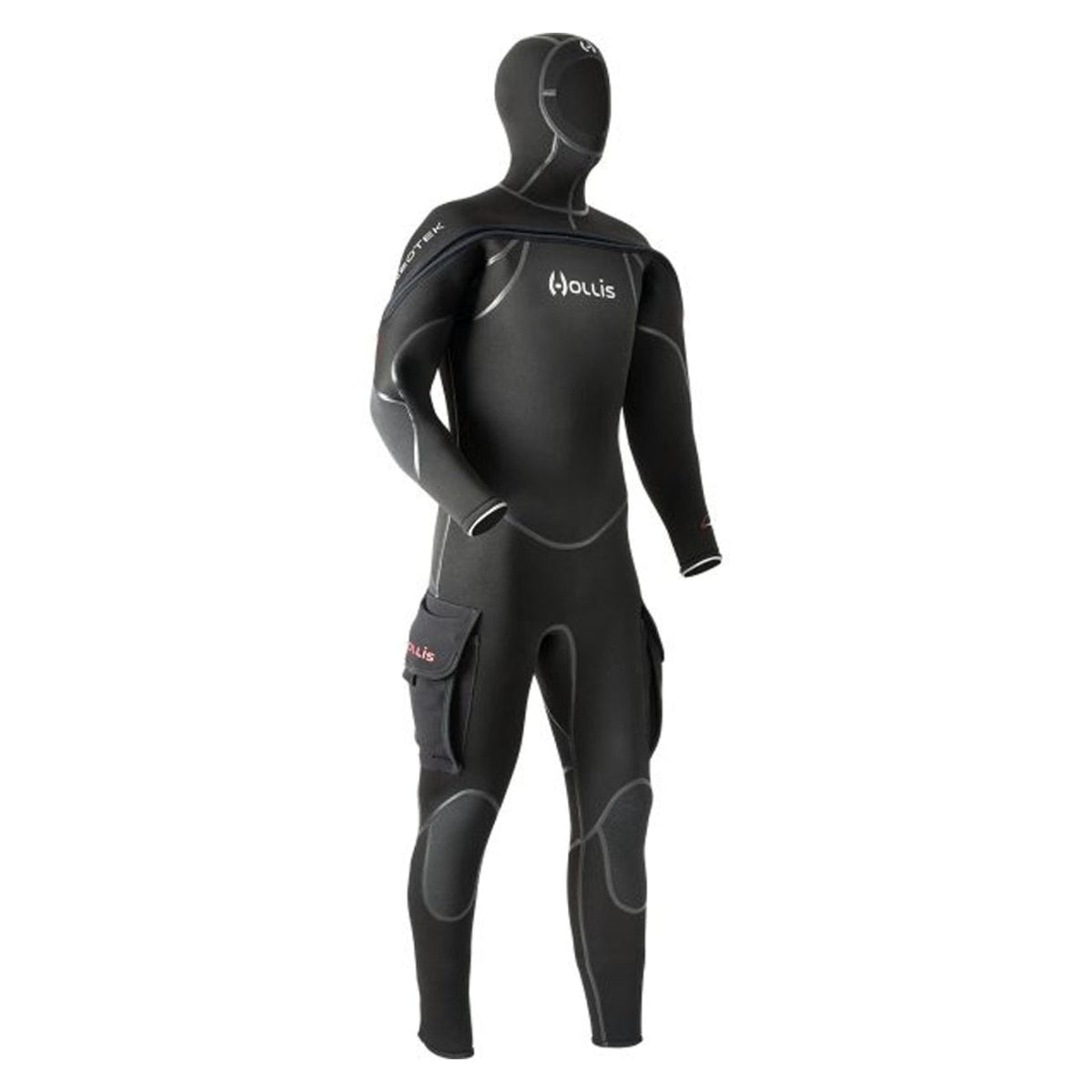 Zeagle Hollis Neotek 8/7/6 V2 Semi-Dry Full Wetsuit Hooded - WET454 02-SM
