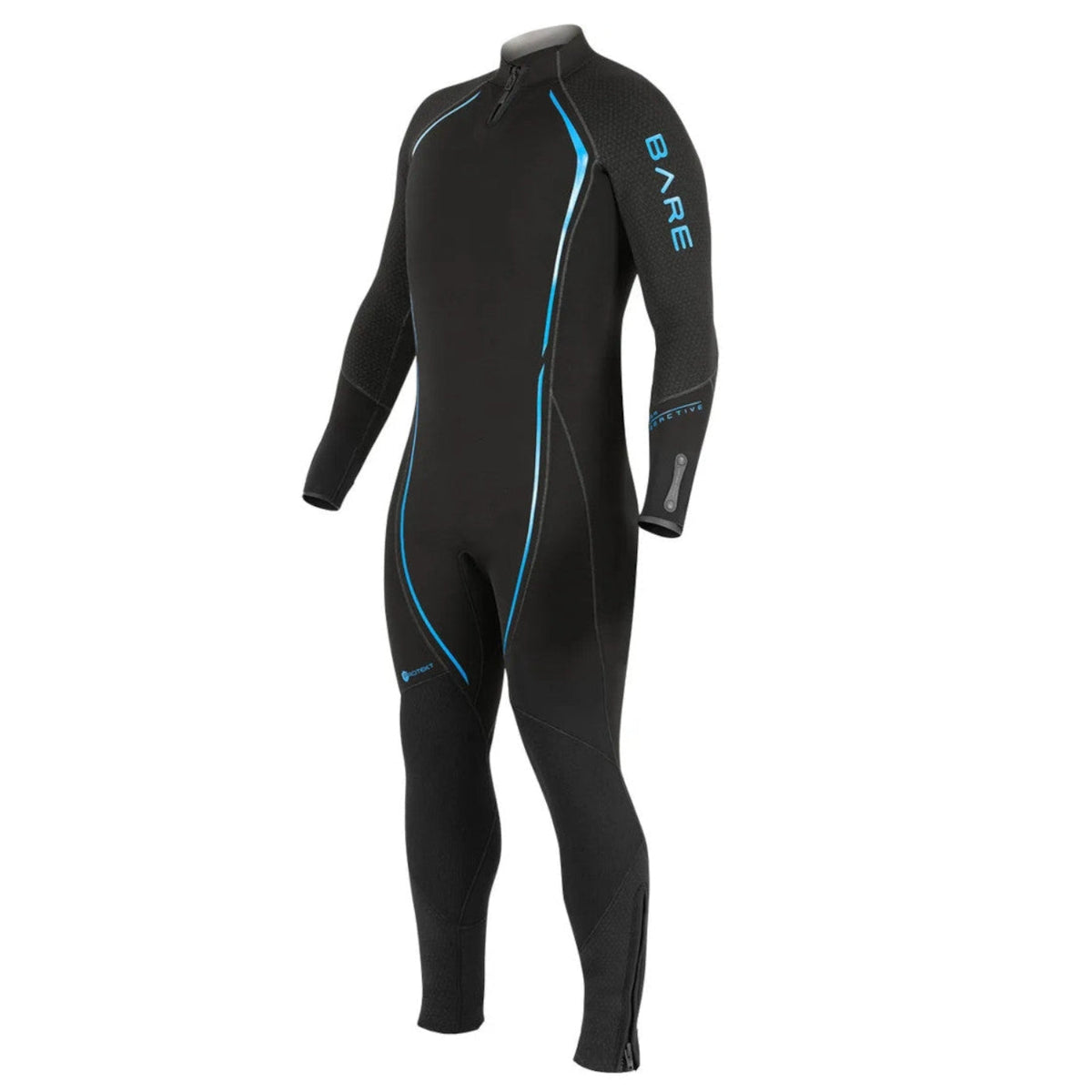 Zeagle Bare 5mm Mens Reactive OMNIRED Full Wetsuit - WET465 02-SM-BLK