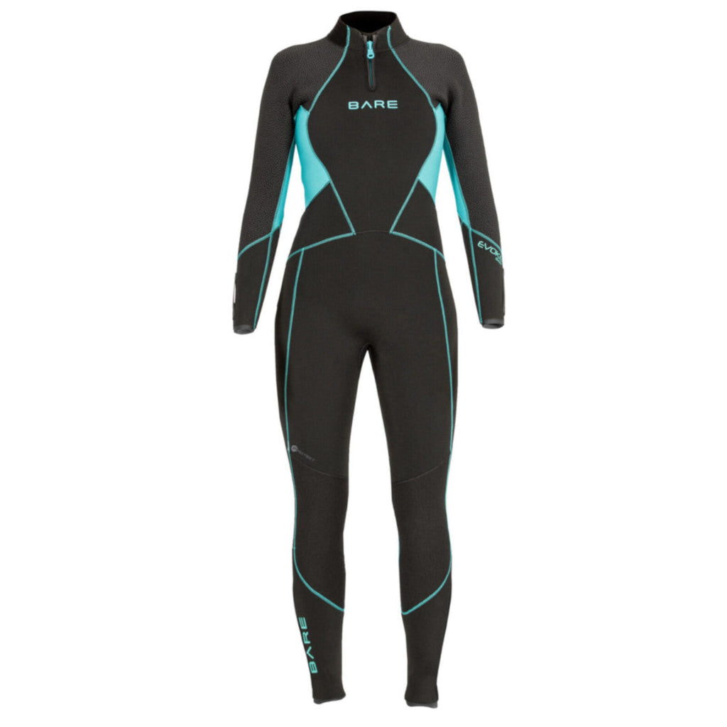 Zeagle Bare 5mm Womens Evoke 2021 Full Wetsuit - WET476 02_AQU