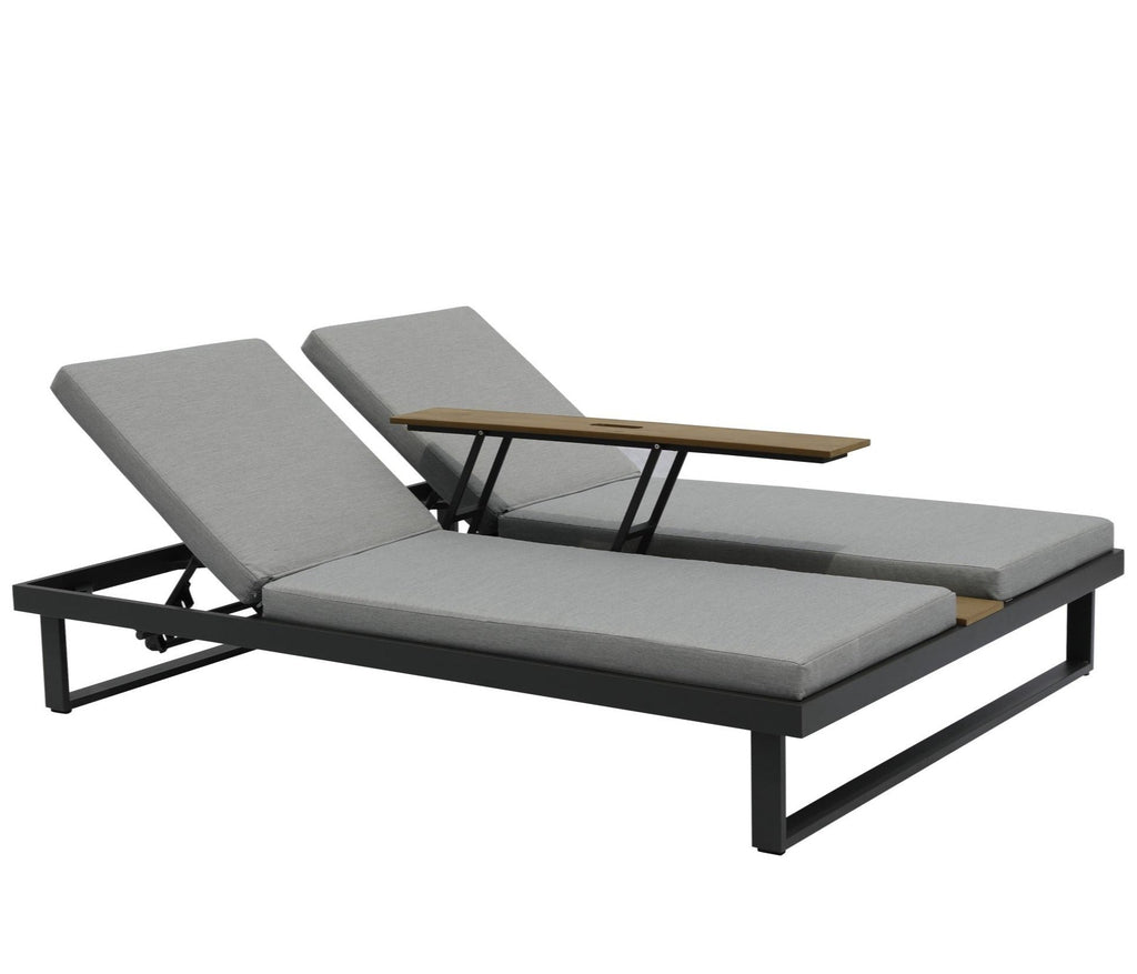 Whiteline Mods - Sandy Double Lounge Chair CL1572 - CL1572-GRY