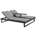 Whiteline Mods - Sandy Double Lounge Chair CL1572 - CL1572-GRY