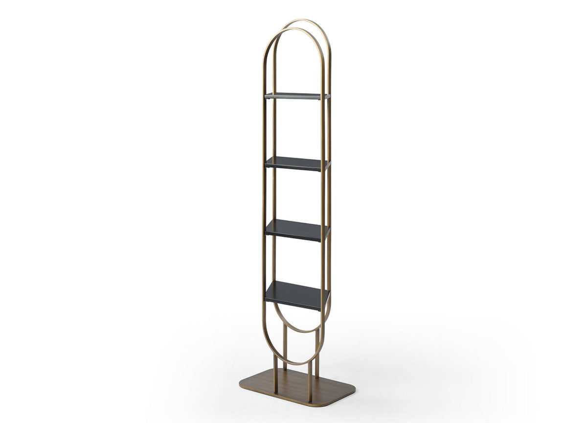 Whiteline Modern Living Koda Oval Bookshelf - DI1936