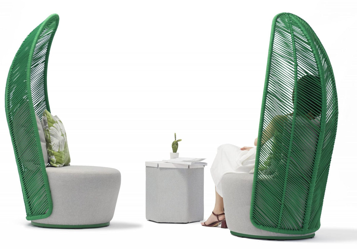 Whiteline Mods - Basil Chair CH1732 - CH1732-GRN/GRY