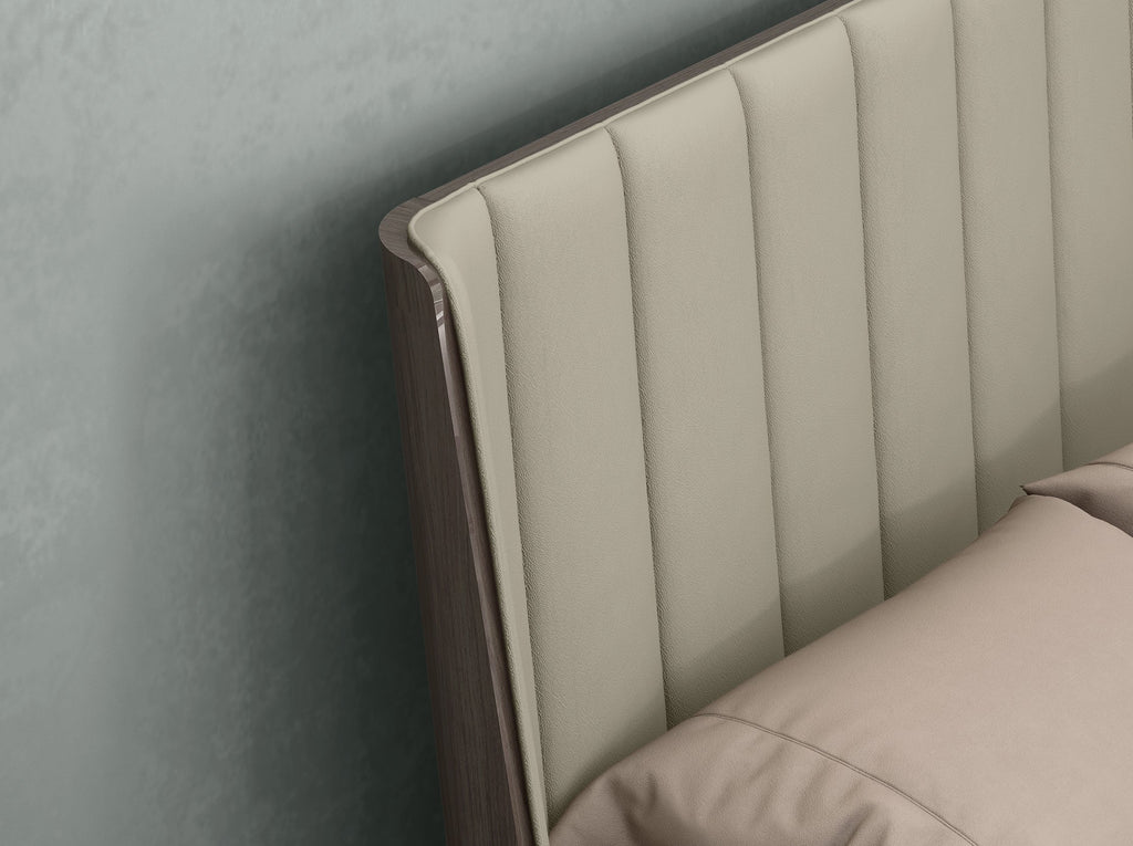 Whiteline Mods -  Berlin Bed King - BK1754-CNUT/LGRY