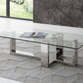 Whiteline Mods - Clear  Blake Coffee Table -  CT1439- Clear
