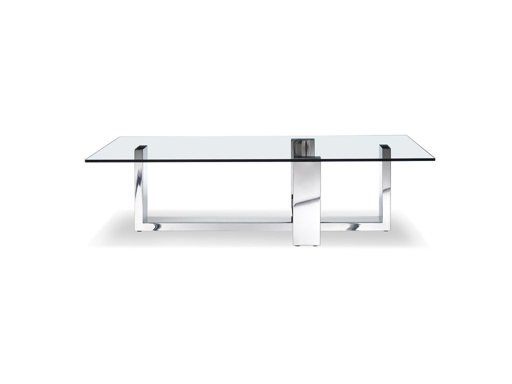 Whiteline Mods - Clear  Blake Coffee Table -  CT1439- Clear