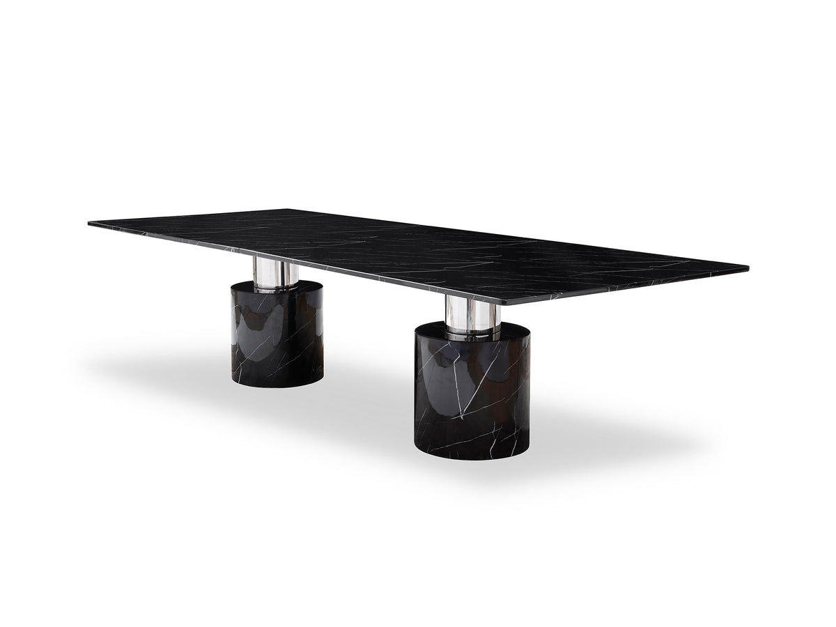 Whiteline Modern Living Geneva Large Dining Table - DT1640XL