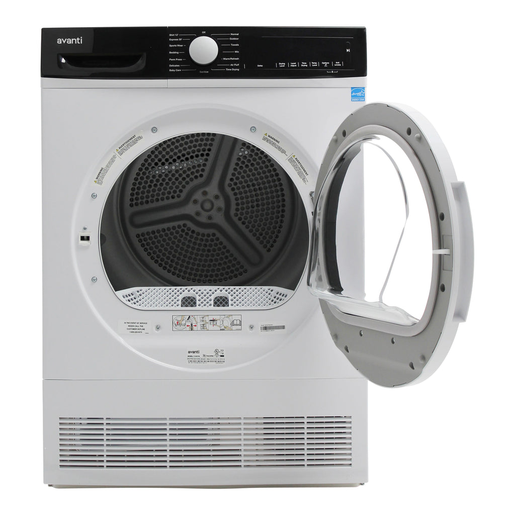 Avanti Front Load Clothes Dryer - FLD40V0W